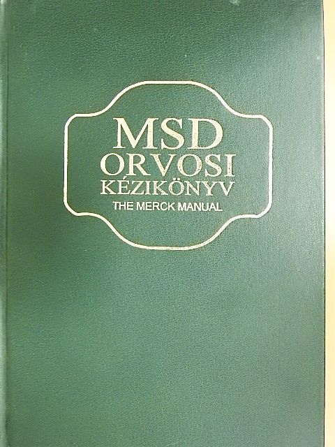 MSD Orvosi Kézikönyv [antikvár]