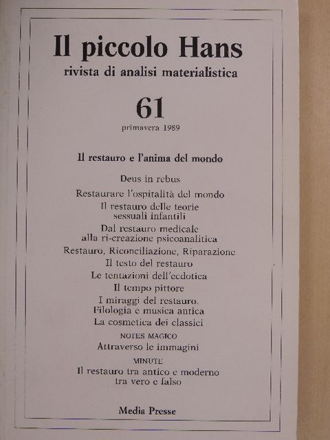Giancarlo Consonni - Il piccolo Hans 61 [antikvár]