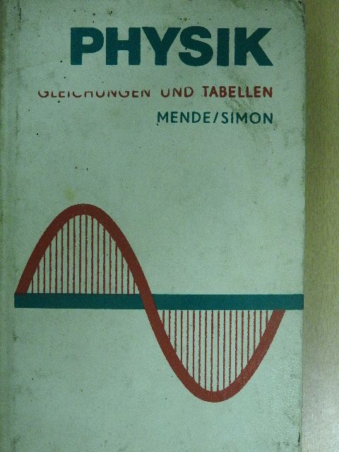 Dietmar Mende - Physik [antikvár]