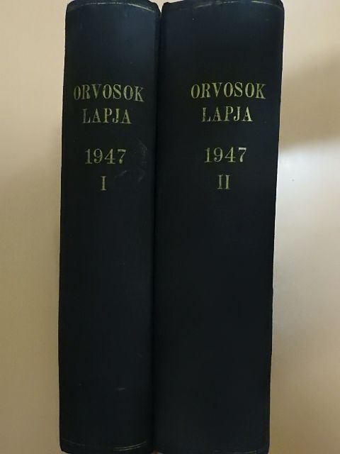 Dr. Balogh Ferenc - Orvosok Lapja 1947. január-december I-II. [antikvár]