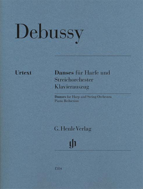 DEBUSSY - DANSWES FÜR HARFE UND STREICHORCHESTER. KLAVIERAUSZUG