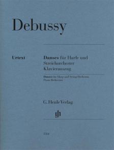 DEBUSSY - DANSWES FÜR HARFE UND STREICHORCHESTER. KLAVIERAUSZUG