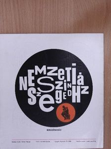 Nemzeti Színház Szeged - Kisszínház [antikvár]