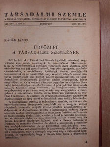 Fehér Lajos - Társadalmi Szemle 1957. január-december [antikvár]