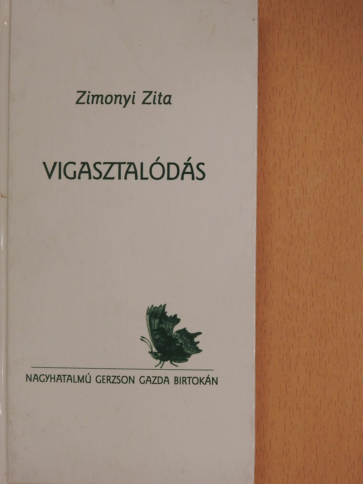 Zimonyi Zita - Vigasztalódás (dedikált példány) [antikvár]