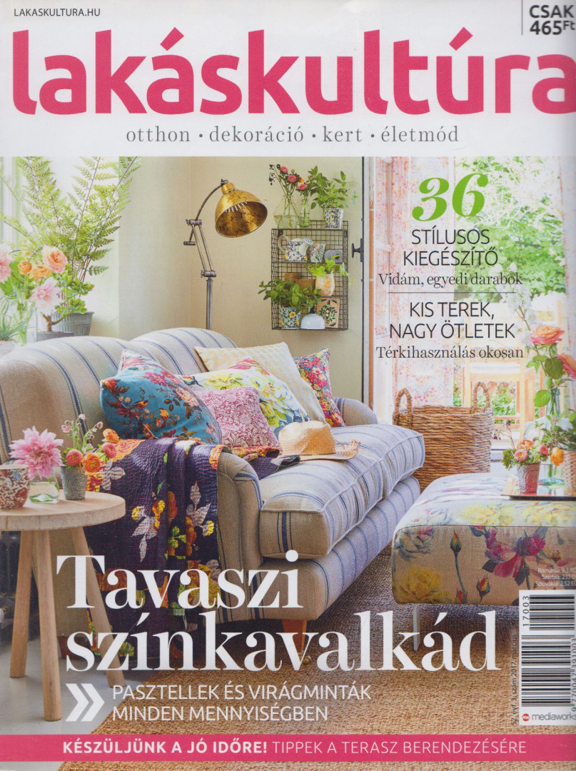 Fazekas Kira (főszerk.) - Lakáskultúra 2017. március [antikvár]