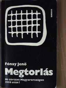Fónay Jenő - Megtorlás [antikvár]