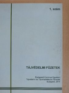 Boromissza Zsombor - Tájvédelmi füzetek 2011/1. [antikvár]