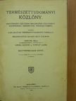 Berget Alfonz - Természettudományi Közlöny 1912. január-december/Pótfüzetek a Természettudományi Közlönyhöz 1912. január-december [antikvár]