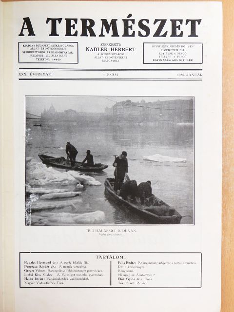 Rapaics Raymund - A Természet 1935. január-december [antikvár]