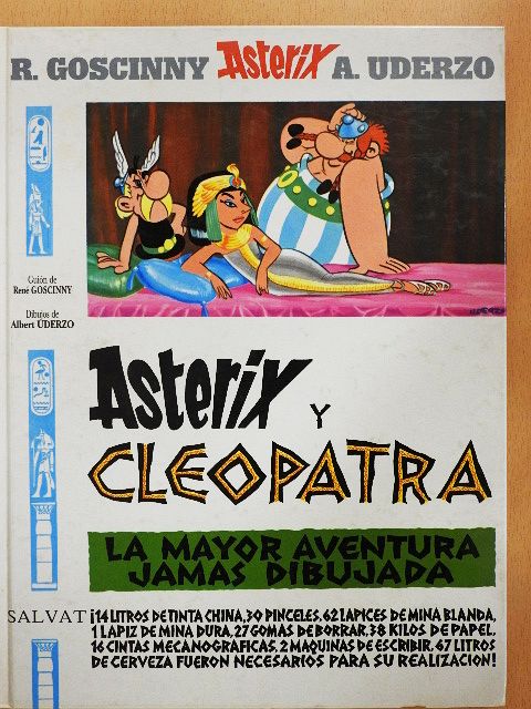 René Goscinny - Asterix y Cleopatra [antikvár]