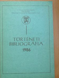 Történeti bibliográfia 1986 [antikvár]