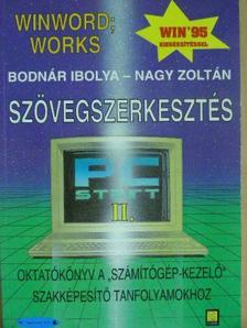 Bodnár Ibolya - Szövegszerkesztés - Winword, Works /Win '95/ [antikvár]