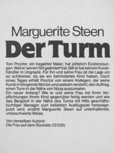 Marguerite Steen - Der Turm [antikvár]
