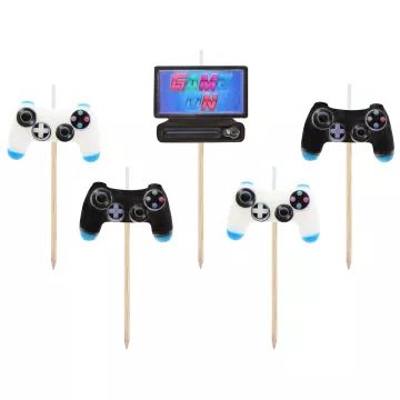 Gamer gyertya szett - 5 db-os