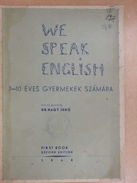 Dr. Nagy Jenő - We Speak English I. [antikvár]
