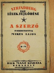 Strindberg Ágost - Egy lélek fejlődése IV. [antikvár]