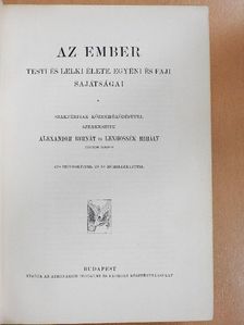 Dalmady Zoltán - Az ember testi és lelki élete, egyéni és faji sajátságai [antikvár]