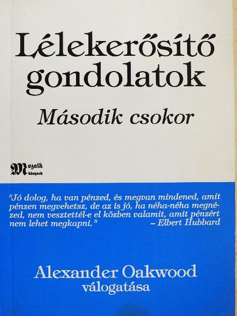 Charles "Hatalmas" Jones - Lélekerősítő gondolatok - Második csokor [antikvár]