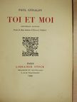 Paul Géraldy - Toi et moi [antikvár]