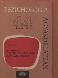 Vida Sándor - A védjegy pszichológiai és jogi megközelítésben [antikvár]