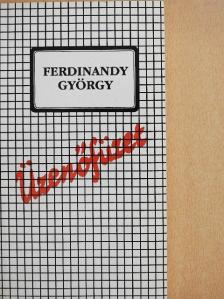 Ferdinandy György - Üzenőfüzet [antikvár]