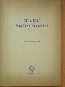 Lóky Béla - Négyjegyű függvénytáblázatok [antikvár]