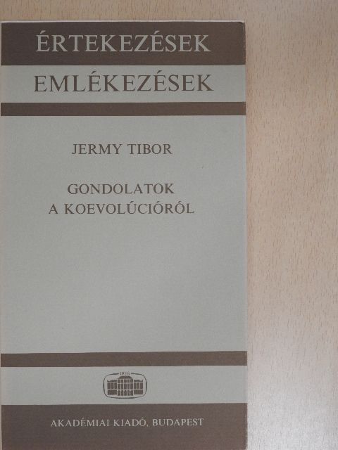 Jermy Tibor - Gondolatok a koevolúcióról [antikvár]