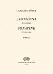 GESZLER GYÖRGY - SZONATINA d-moll ZONGORÁRA