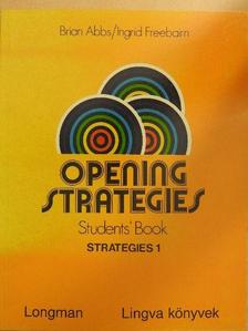 Brian Abbs - Opening Strategies - Students' Book [antikvár]