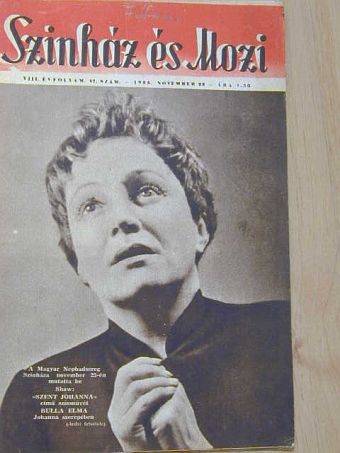 Ember György - Szinház és Mozi 1955. november 25. [antikvár]
