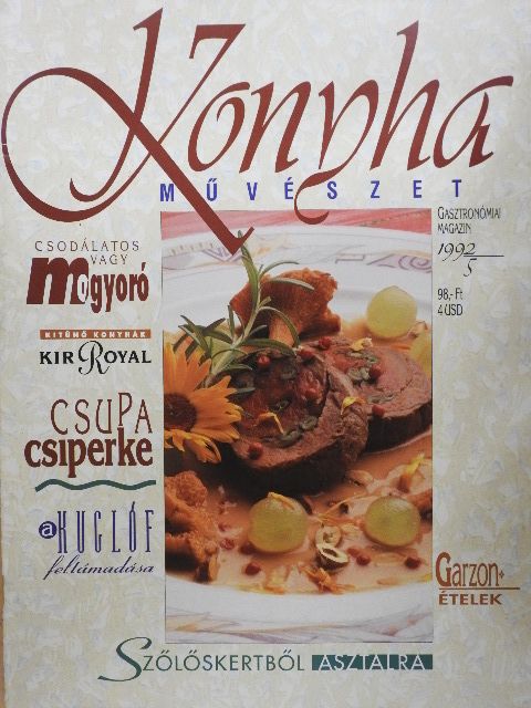 Konyhaművészet 1992/5. [antikvár]