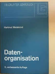 Hartmut Wedekind - Datenorganisation [antikvár]