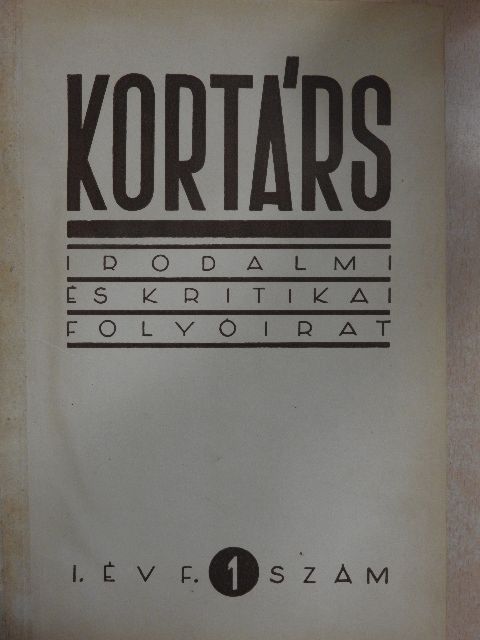 Albert Gábor - Kortárs 1957. szeptember-december [antikvár]