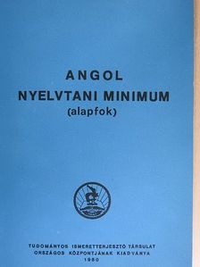 Dr. Hegedűs József - Angol nyelvtani minimum [antikvár]