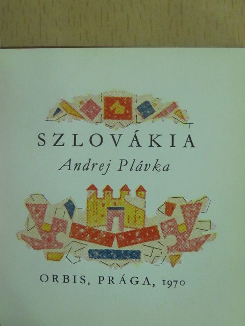 Andrej Plávka - Szlovákia (minikönyv) [antikvár]