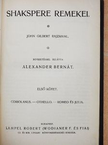 Shakespeare - Shakspere remekei I. [antikvár]