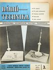 Csornai László - Rádiótechnika 1971. március [antikvár]