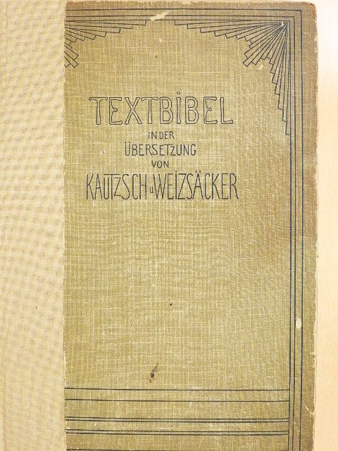 Textbibel des Alten und Neuen Testaments (gótbetűs) [antikvár]