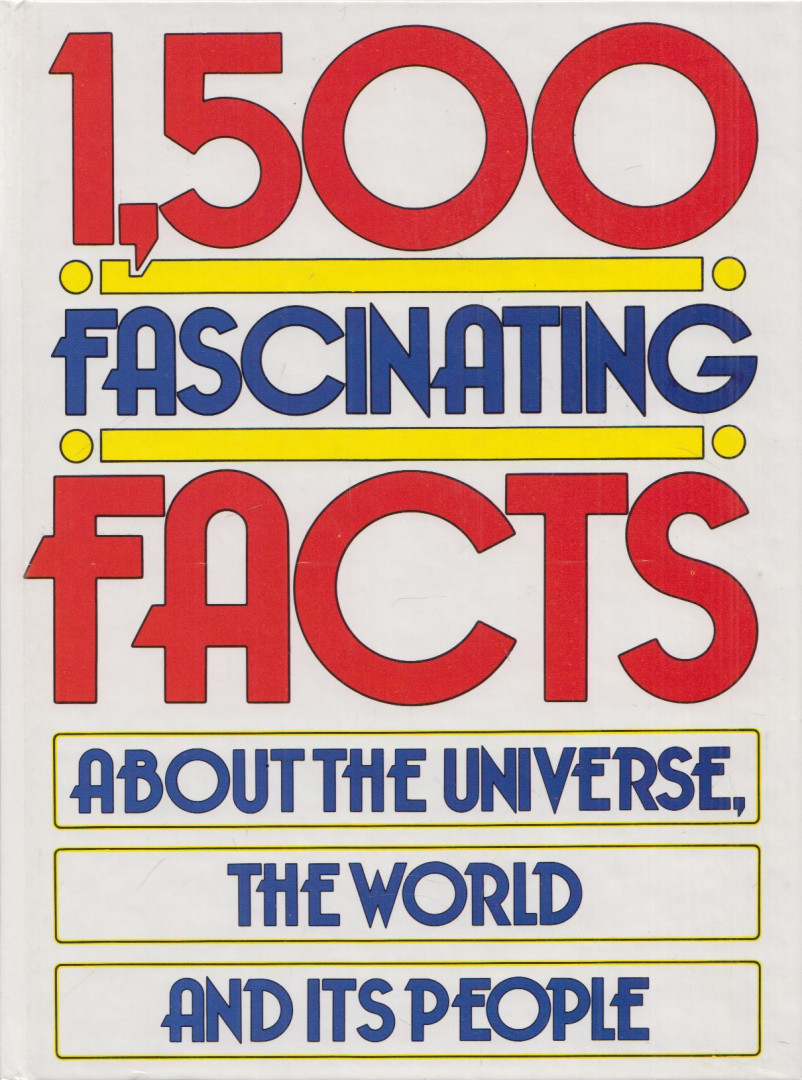 Simon Goodenough - 1500 fascinating facts [antikvár]