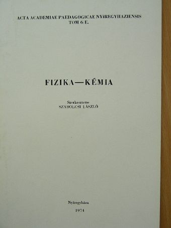 Béres József - Fizika-kémia [antikvár]