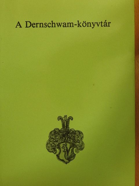 A Dernschwam-könyvtár [antikvár]