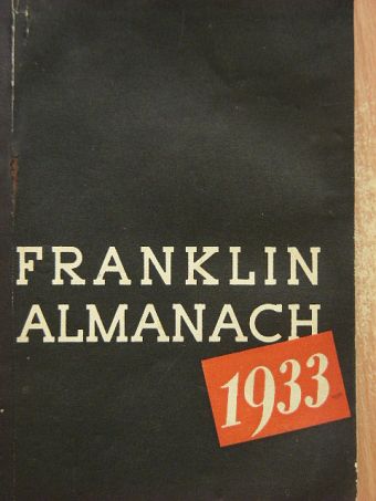 Ch. R. Gibson - Franklin Almanach 1933 [antikvár]