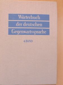G. Ginschel - Wörterbuch der deutschen Gegenwartssprache 4. [antikvár]