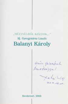 ifj. Gyergyádesz László - "Mélységből kiáltok..." (dedikált) [antikvár]