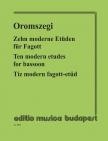Oromszegi Ottó - TÍZ MODERN FAGOTT-ETŰD