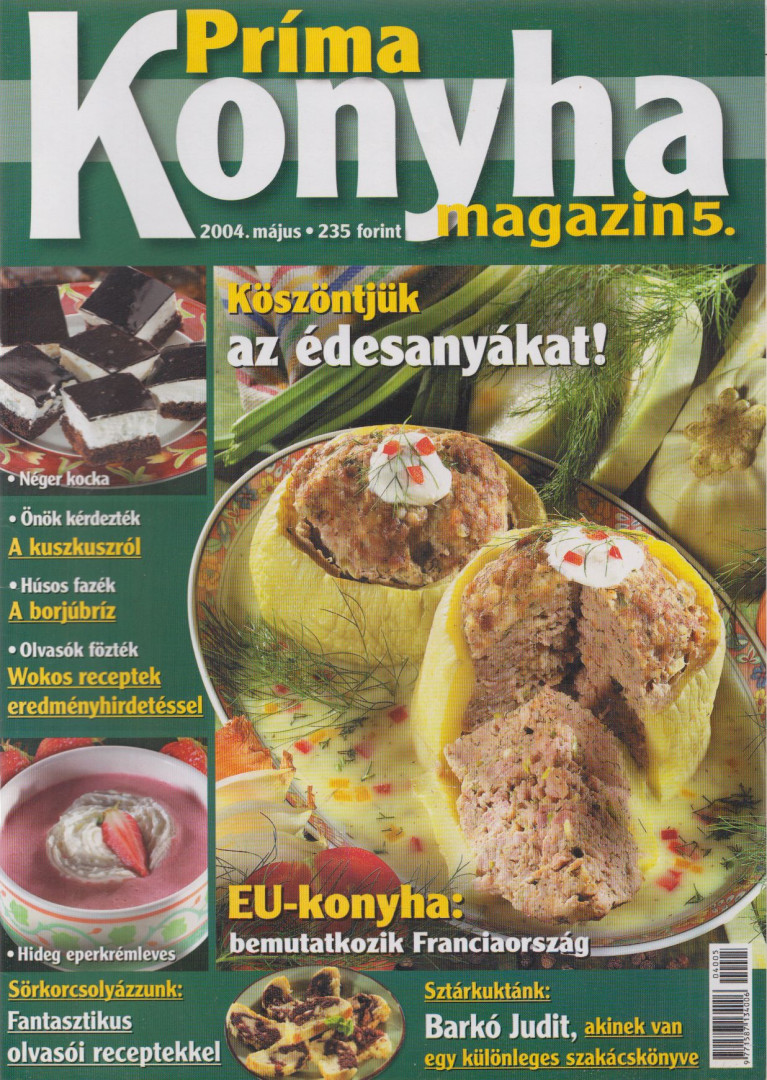 Hargitai György - Príma Konyha magazin 2004. május [antikvár]