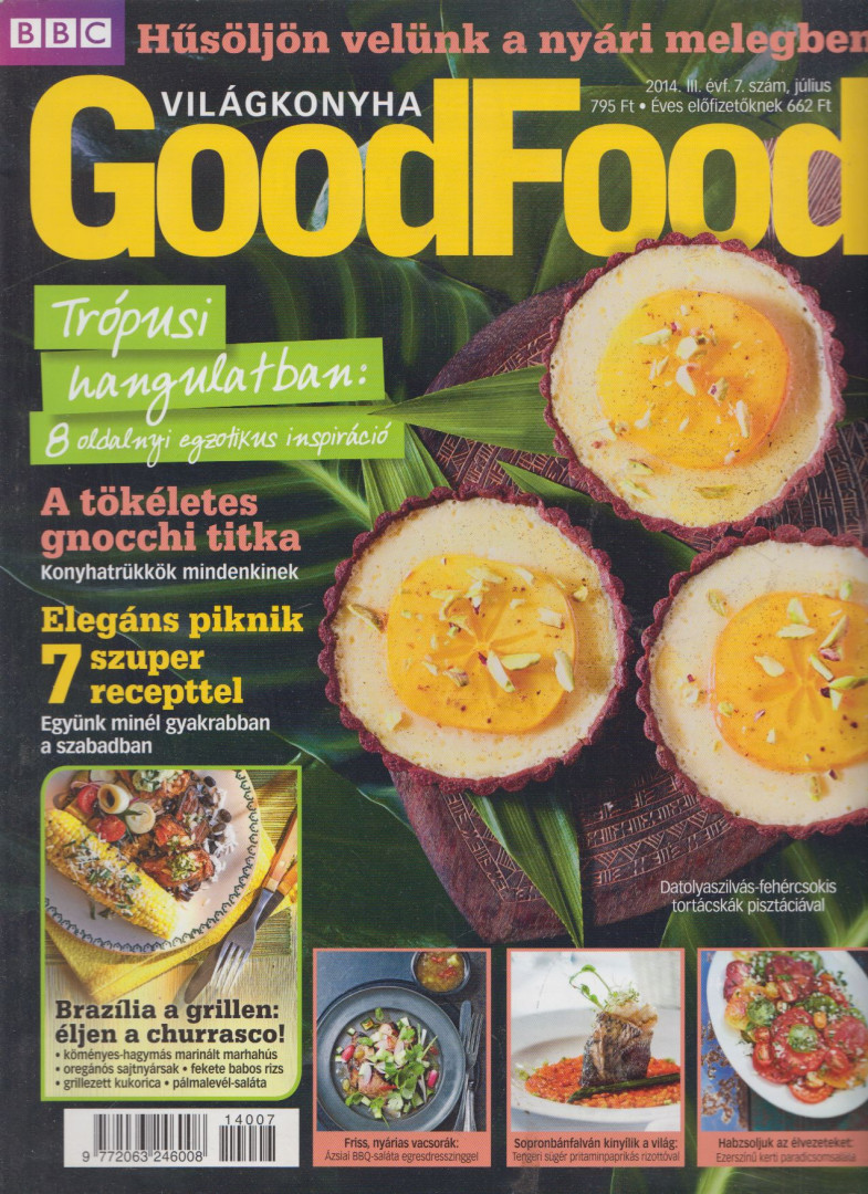 Ördögh Bálint - BBC GoodFood 2014. július [antikvár]