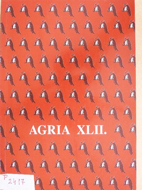 B. Gál Edit - Agria XLII. [antikvár]