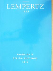 Lempertz 1845 - Highlights - Spring Auctions 2016 [antikvár]